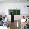 Настоятель Ольгинского храма встретился со школьниками
