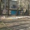 Уборка мусора в городе